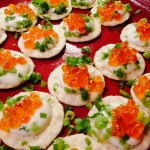 east-west caviar bites