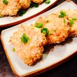 crispy baked cauliflower croquettes