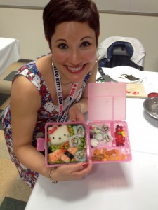 Hello Kitty bento box in action :: by radish*rose