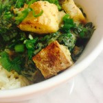 simple crispy baked tofu