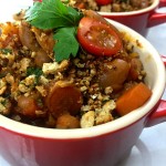 vegetarian slow cooker white bean cassoulet