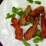 smoky little carrots in a blanket