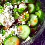 buffalo cucumber salad