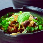 sesame soy eggplant with soba noodles