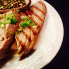 grilled tuna steaks with sesame ginger dipping sauce