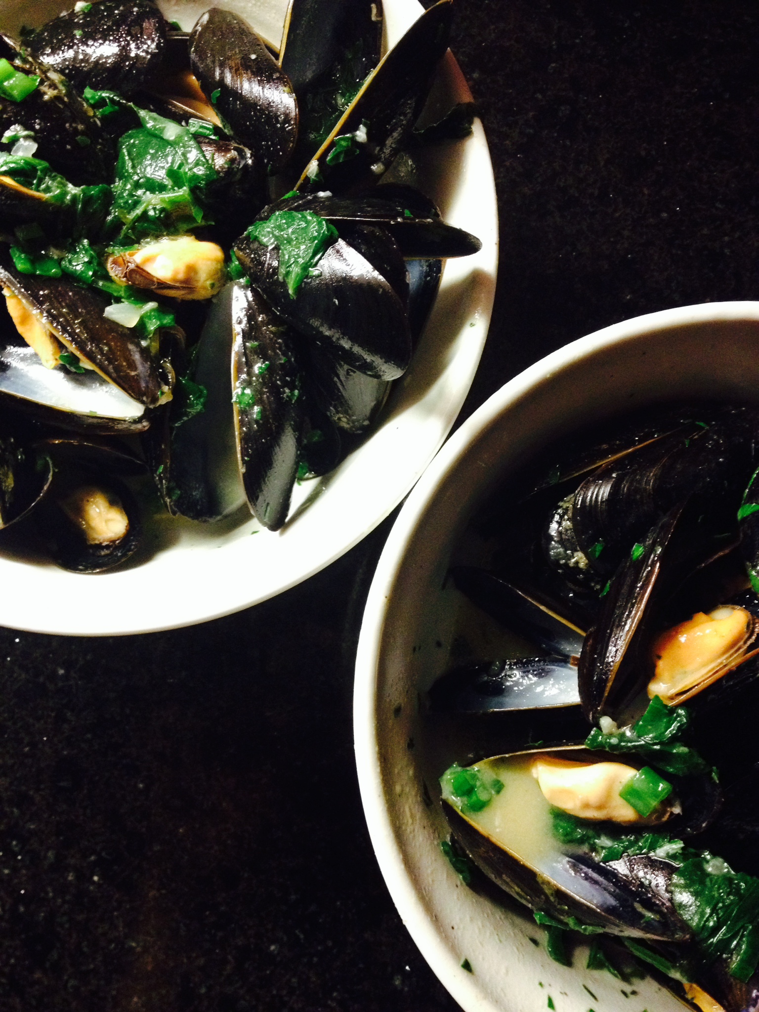 thai-style curry mussels :: by radish*rose