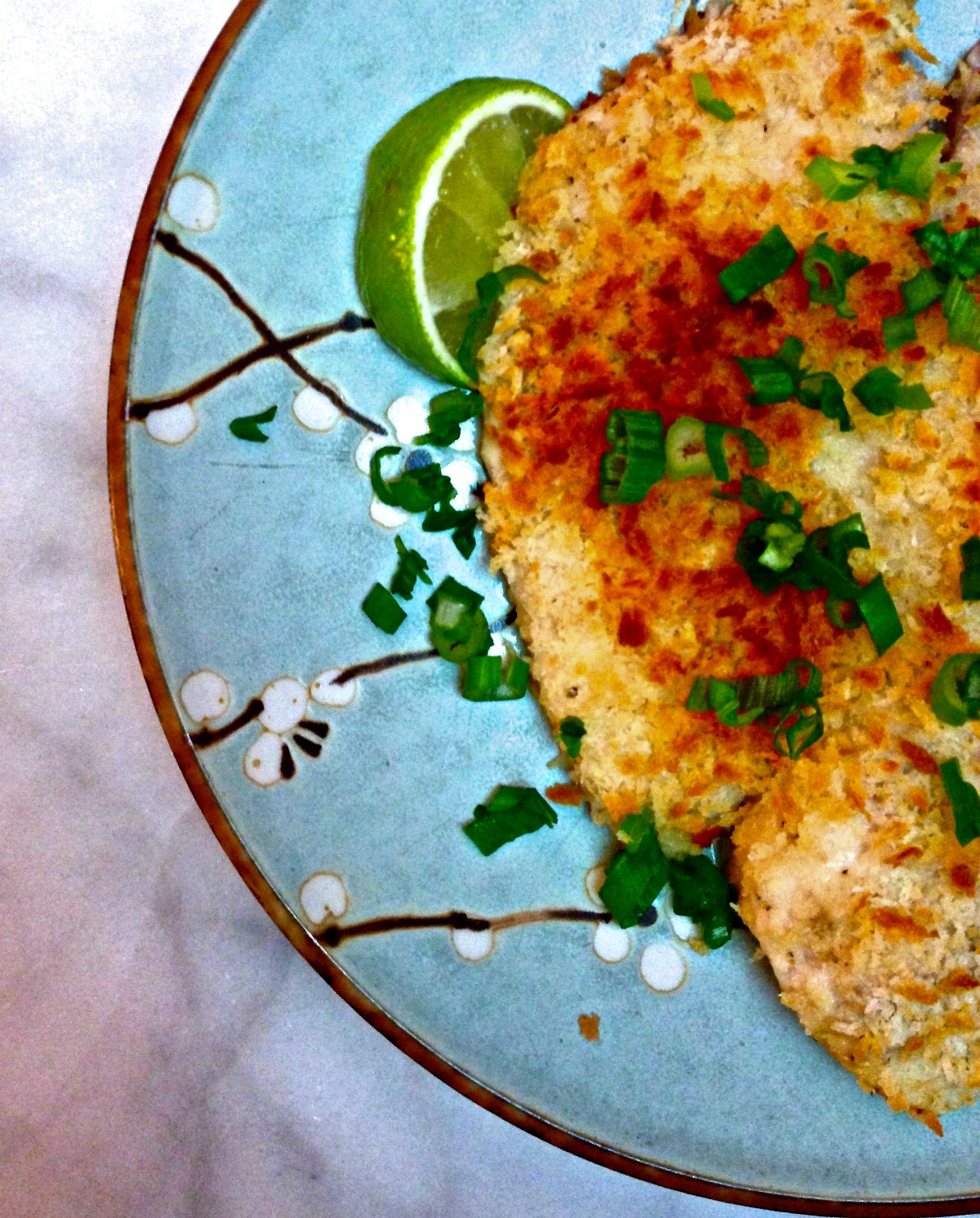 healthy baked fish with crunchy crumbs :: by radish*rose
