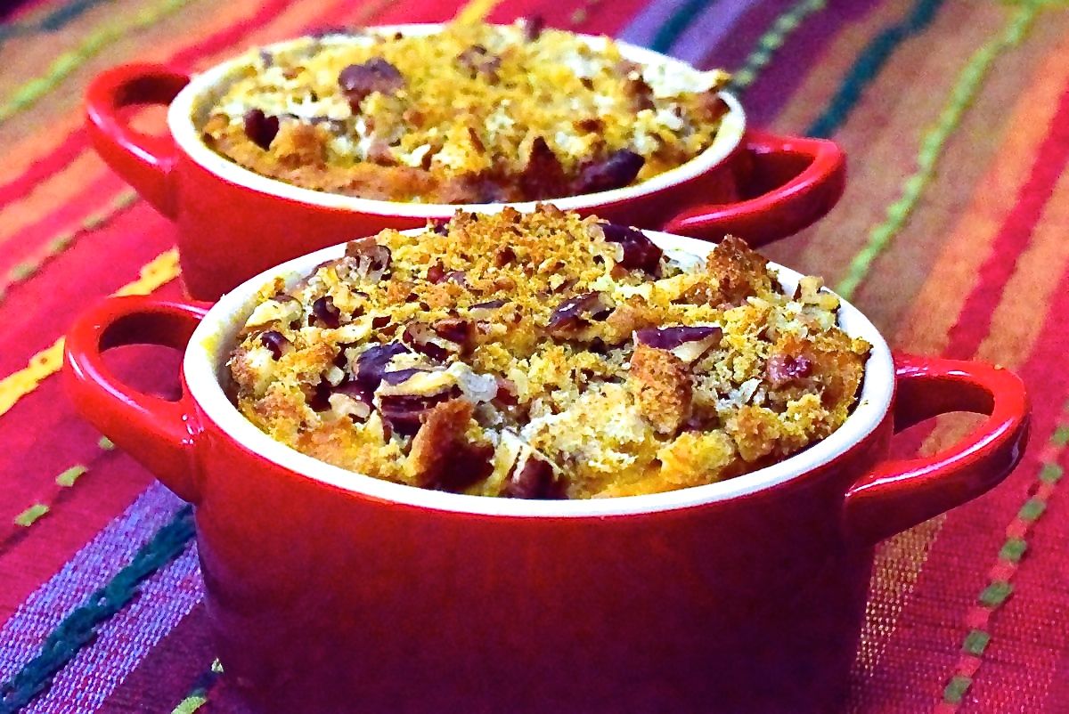 pumpkin casserole with crunchy pecan topping :: by radish*rose